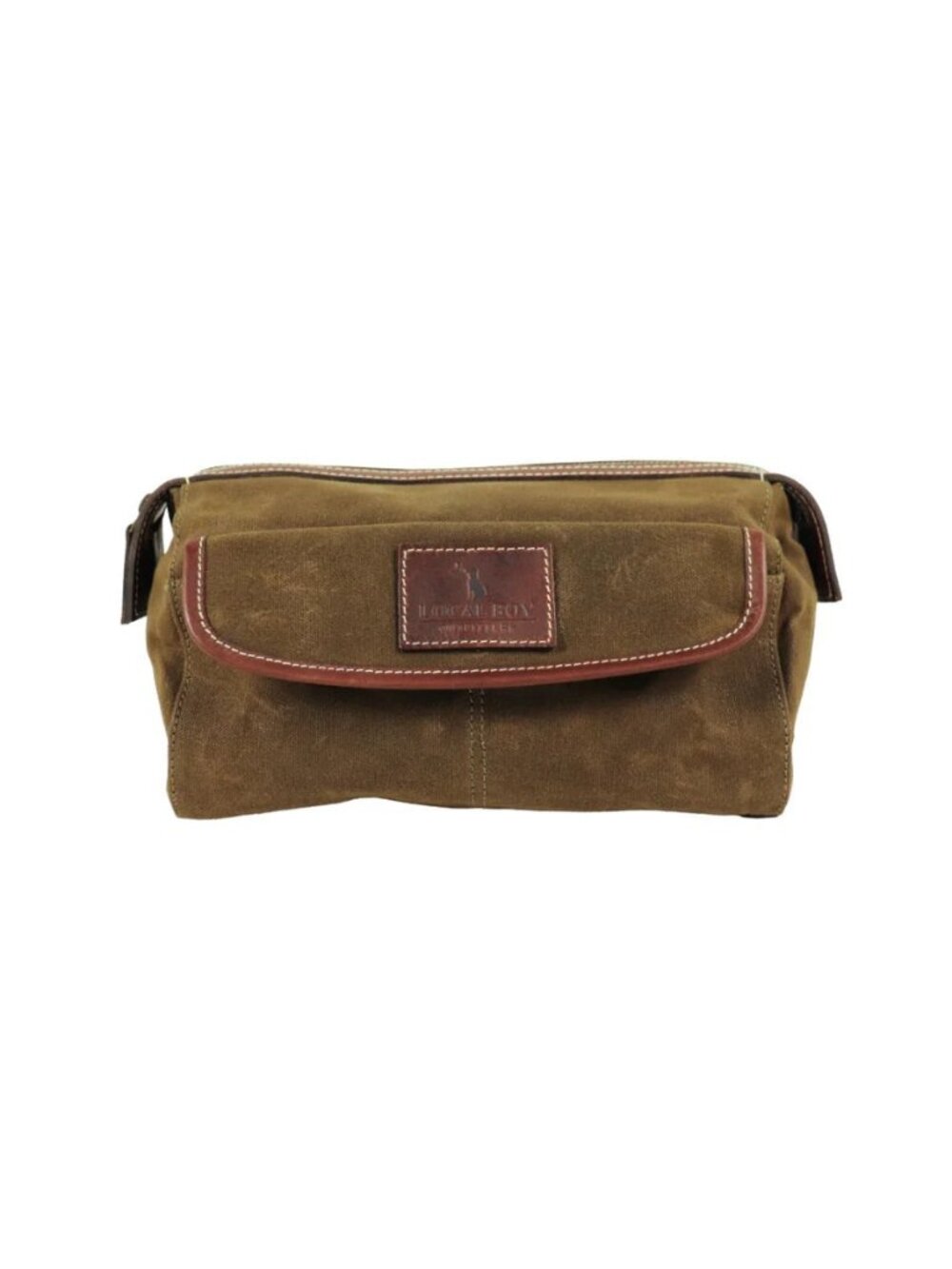 Local Boy Leather Toiletry Bag